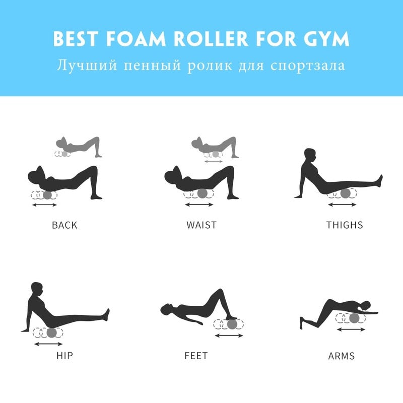Yoga Column Gym Fitness Foam Roller